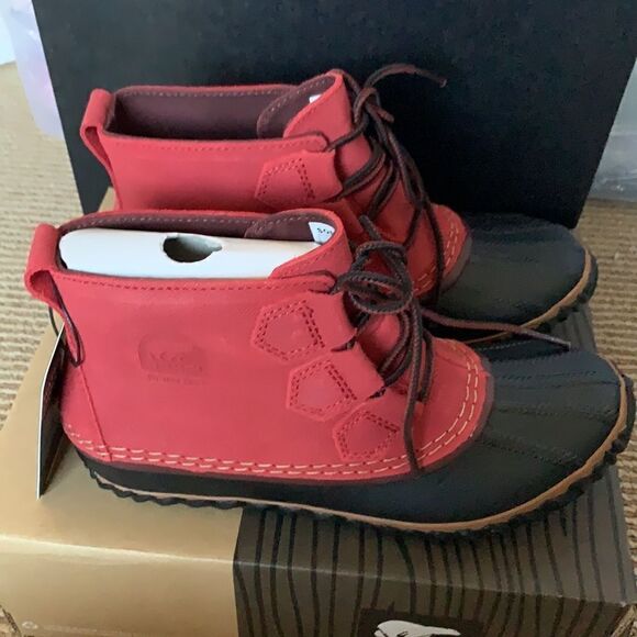 🆕Sorel waterproof leather booties 6 - Picture 10 of 11
